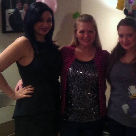 Tibi black peplum open back dress - Picture 3 of 8